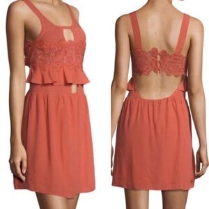 For Love and Lemons Floral Mini Dress